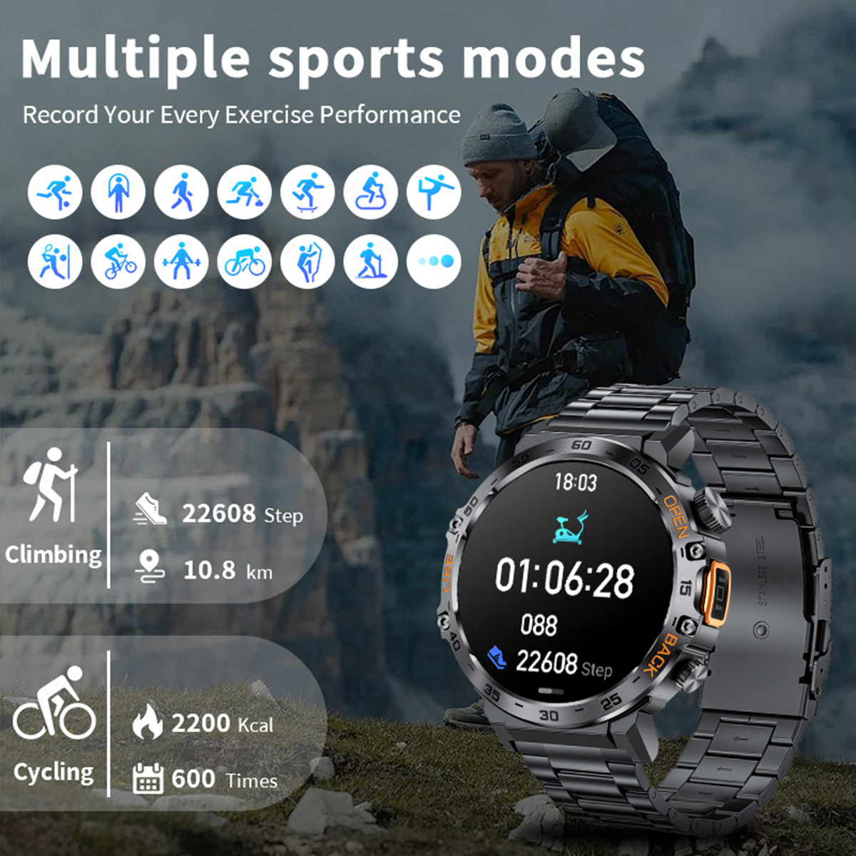 Yabancı Ticaret Yeni Akıllı Sa - Smartwatch Custom incelemesi ve fiyatı