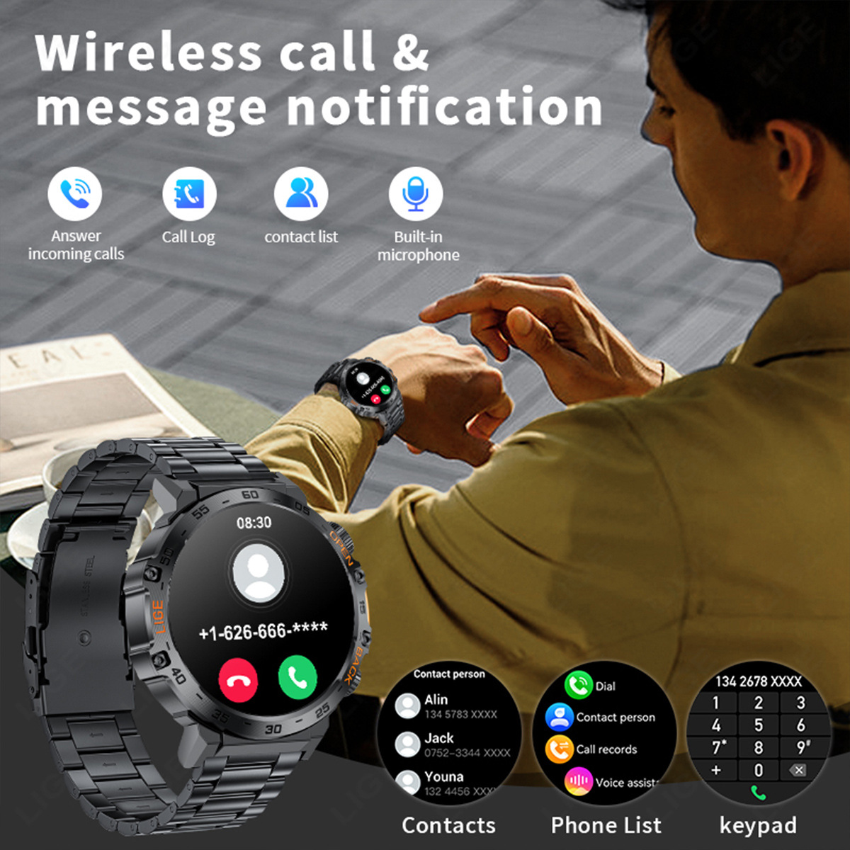 Yabancı Ticaret Yeni Akıllı Sa - Smartwatch Custom incelemesi ve fiyatı