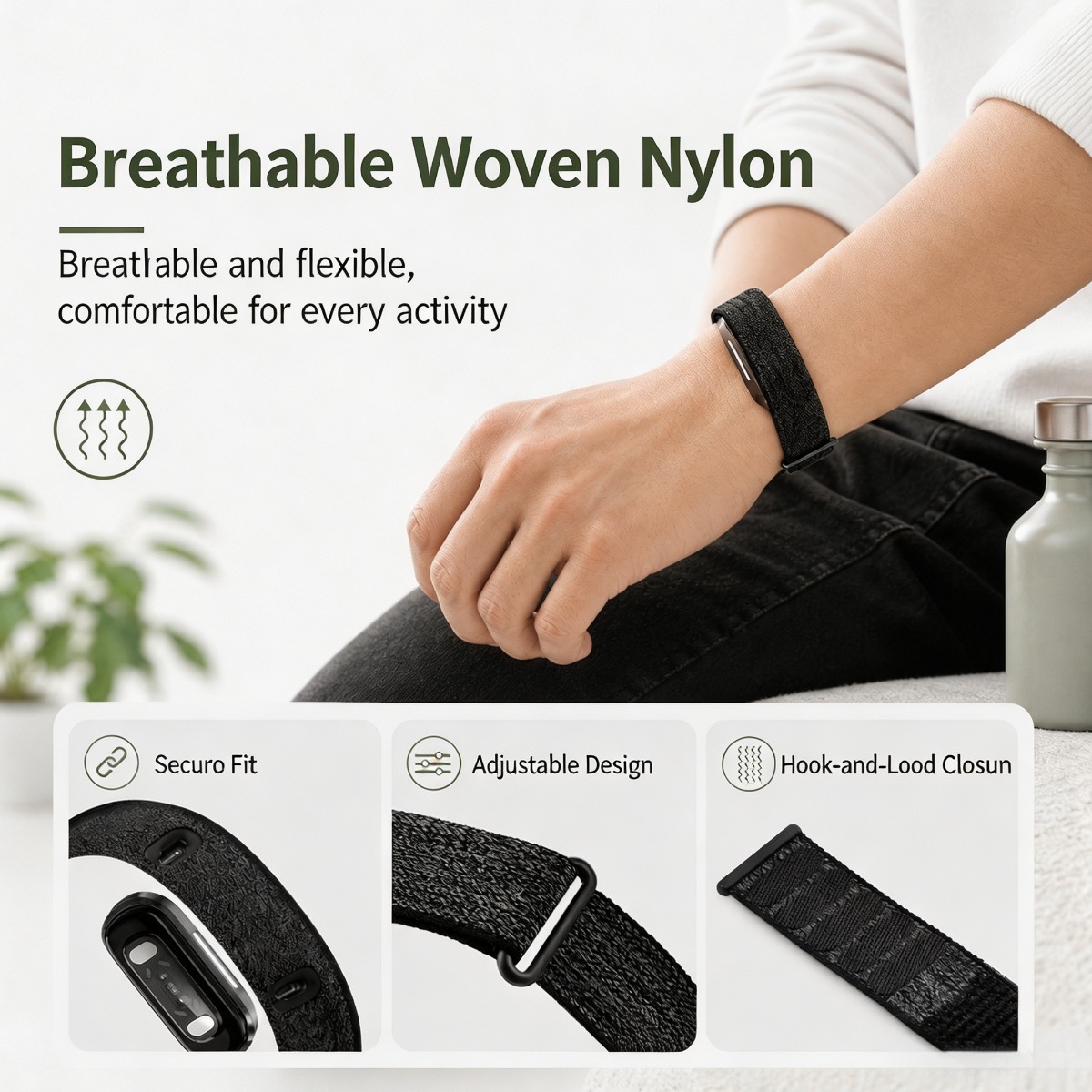 Hume Band 2.0 için Hafif, Nefe - Rugged Sport Strap incelemesi ve fiyatı